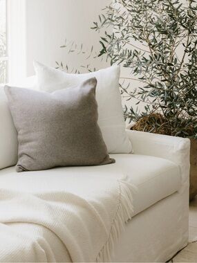 Jenni Kayne Cashmere Sonoma Pillowcase - Taupe